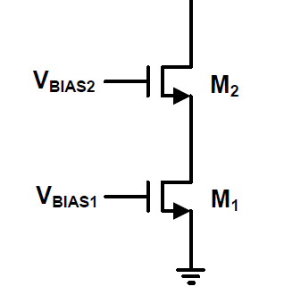 Solved For the cascade current source circuit shown in | Chegg.com