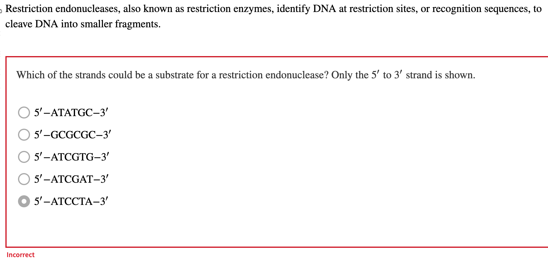 Solved Restriction Endonucleases Also Known As Restric 7160