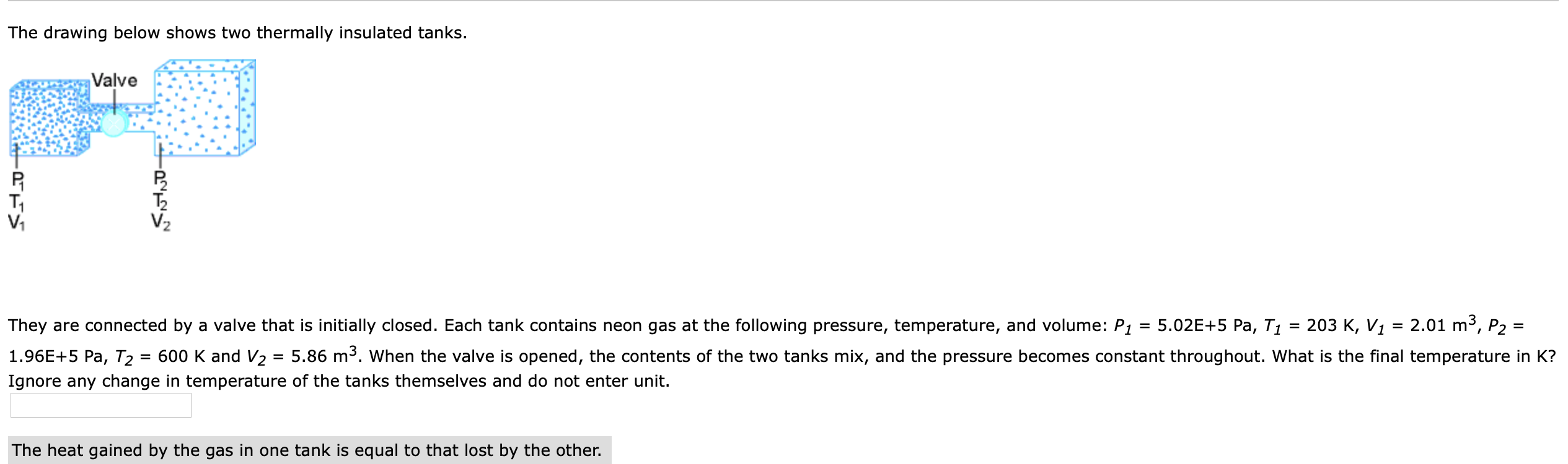 Solved The Drawing Below Shows Two Thermally Insulated | Chegg.com