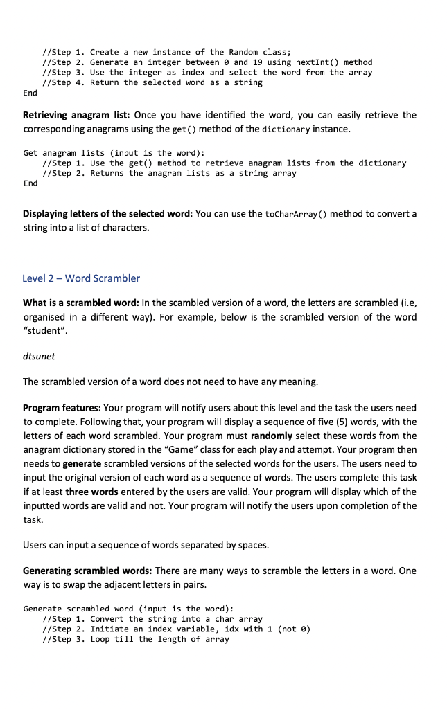 Solved Task Description Your task is to create a game where | Chegg.com
