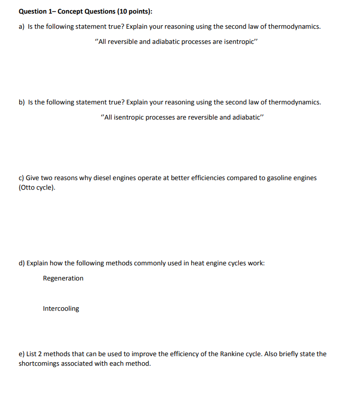 Solved Conceptual Questions Two heat engines operate between