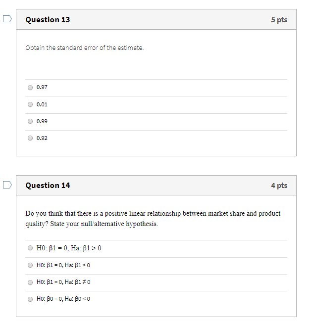 Solved Question 8 4 pts Use the following to answer the next | Chegg.com