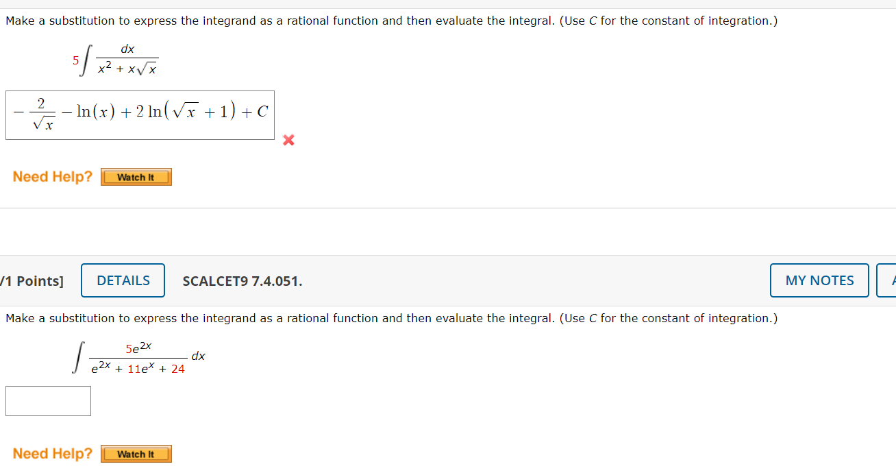 Solved Make A Substitution To Express The Integrand As A | Chegg.com