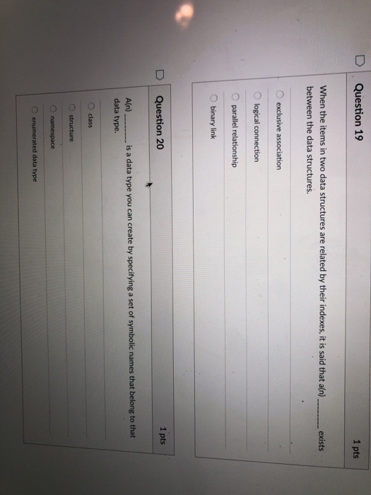 Solved D Question 18 1 pts Look at the following code | Chegg.com