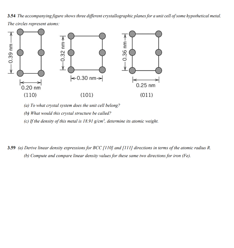 Solved 3.54 The accompanying figure shows three different | Chegg.com
