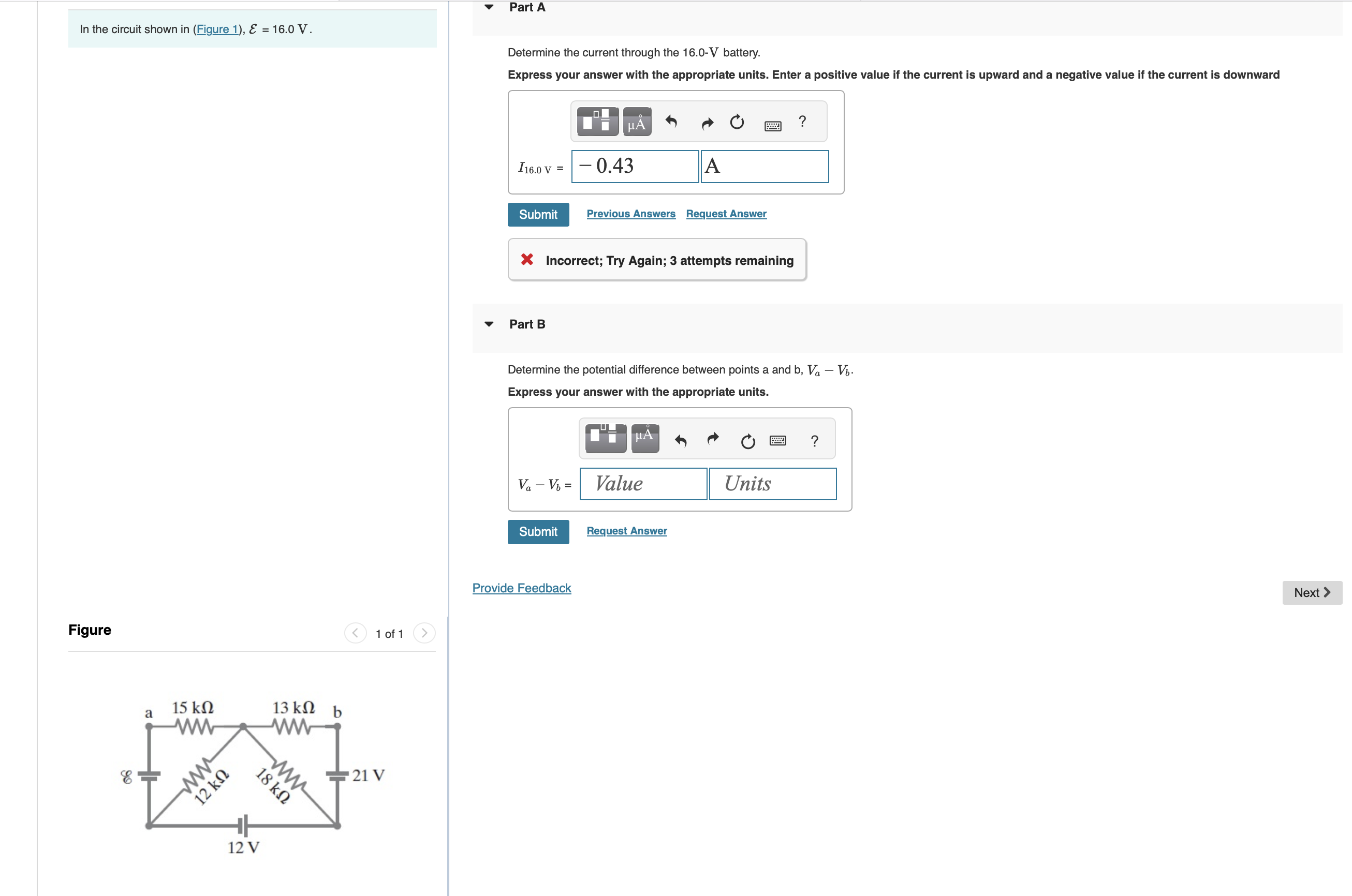 Solved In the circuit shown in (Figure | Chegg.com