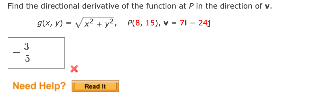 Solved Find The Directional Derivative Of The Function At P