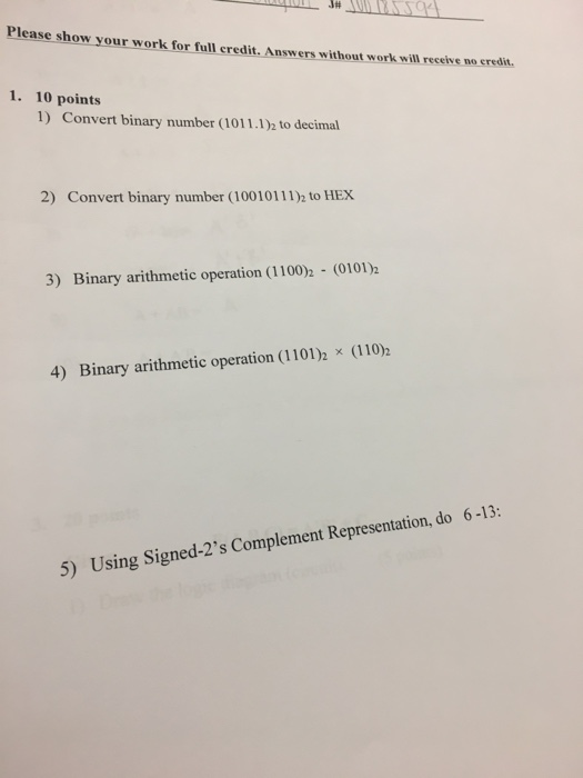 convert the binary number into decimal number 10111 2