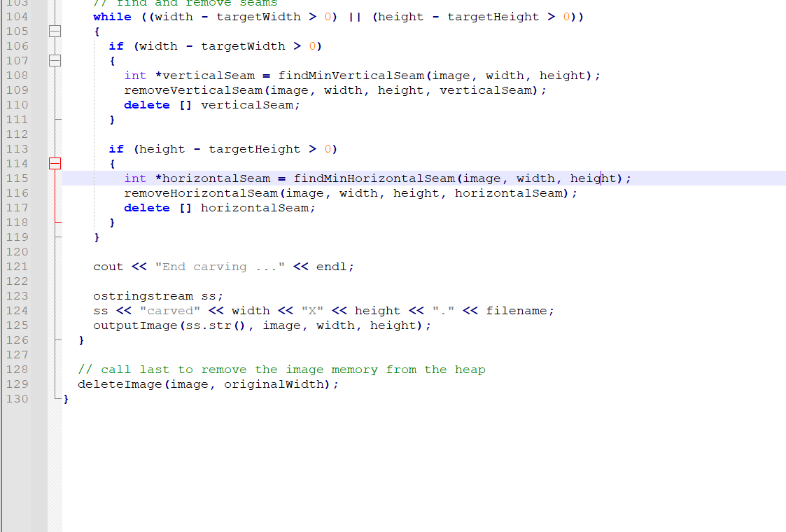 Individual Homework: Seam Carving Objectives . Work | Chegg.com