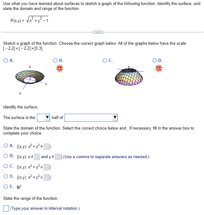 Solved Use what you have learned about surfaces to sketch a | Chegg.com