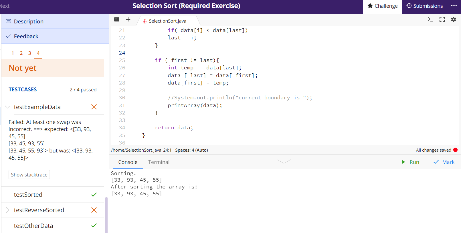 Solved In this exercise the goal is to implement the | Chegg.com