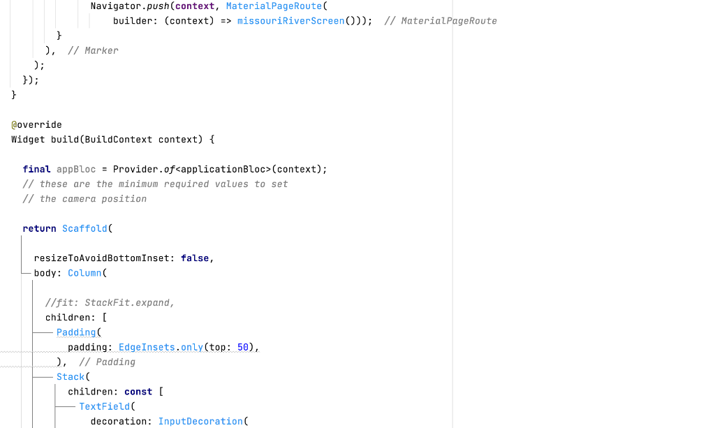 class MyHomePage extends StatefulWidget { @override | Chegg.com