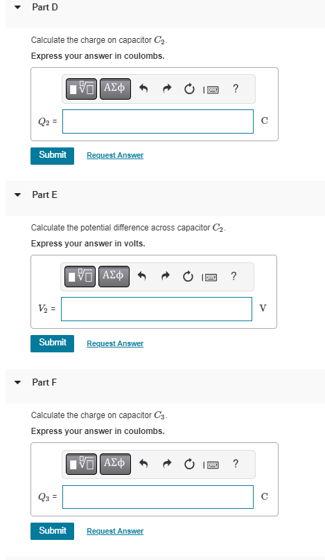 Solved In (Figure 1), C1=C5=8.3μF and C2=C3=C4= 4.5μF. The | Chegg.com