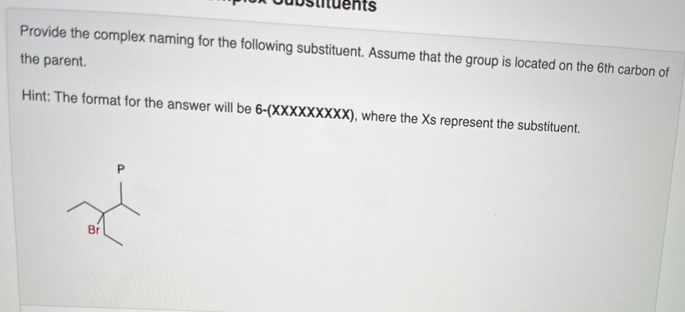 Solved Provide the complex naming for the following | Chegg.com