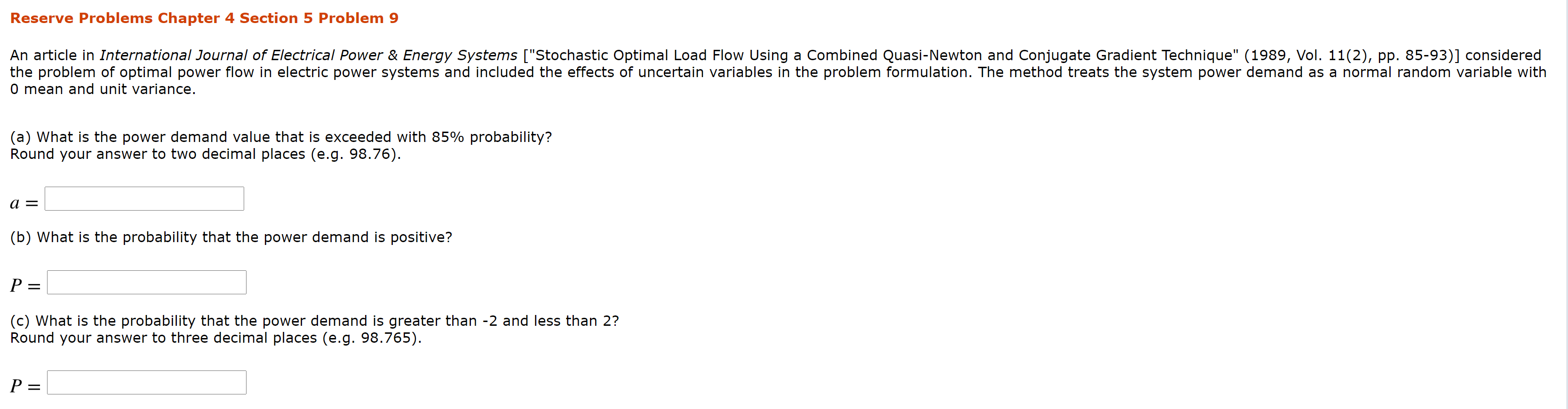 Solved Reserve Problems Chapter 4 Section 5 Problem 9 An | Chegg.com