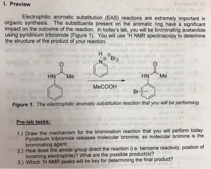Solved Electrophilic aromatic substitution (EAS) reactions