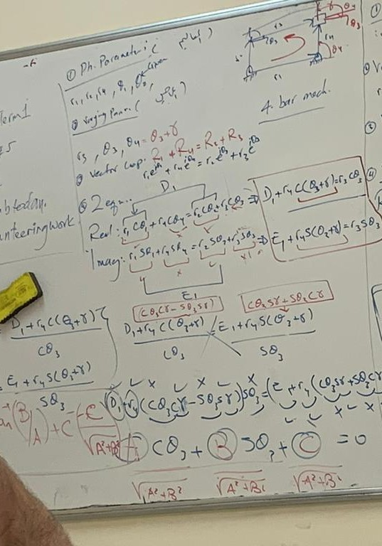 Solved Problem 2: The link lengths and the value of 2 and | Chegg.com