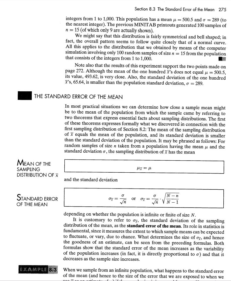 Solved Random Samples Of Size N 2 Are Drawn From A Finite Chegg Com