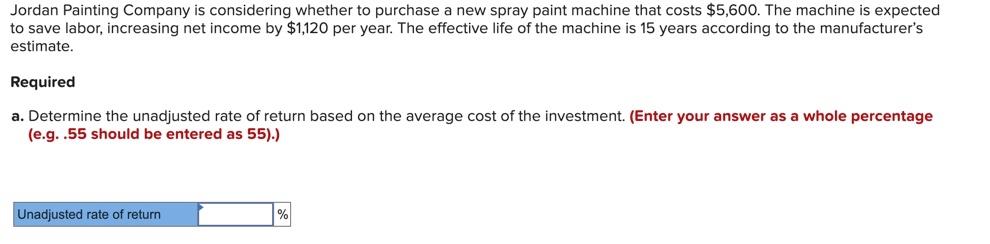 Solved Jordan Painting Company Is Considering Whether To Chegg Com   Phpu7UDAJ