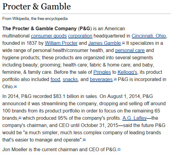 Procter & Gamble - Wikipedia
