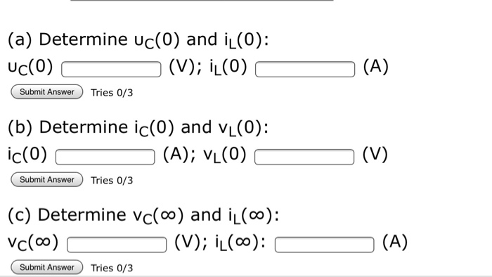 Solved The SPST switch in the circuit as shown below closes | Chegg.com
