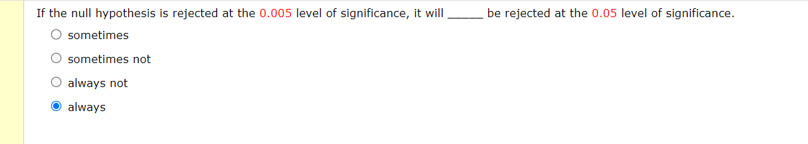 what does it mean when null hypothesis is rejected