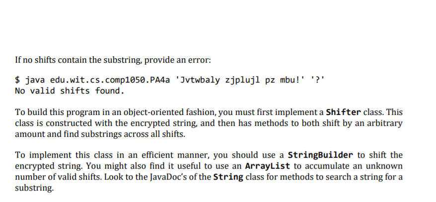 Solved Your task is to write a command-line program that | Chegg.com