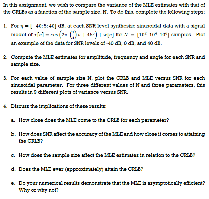 Can someone help me with this using MATLAB? Just the | Chegg.com