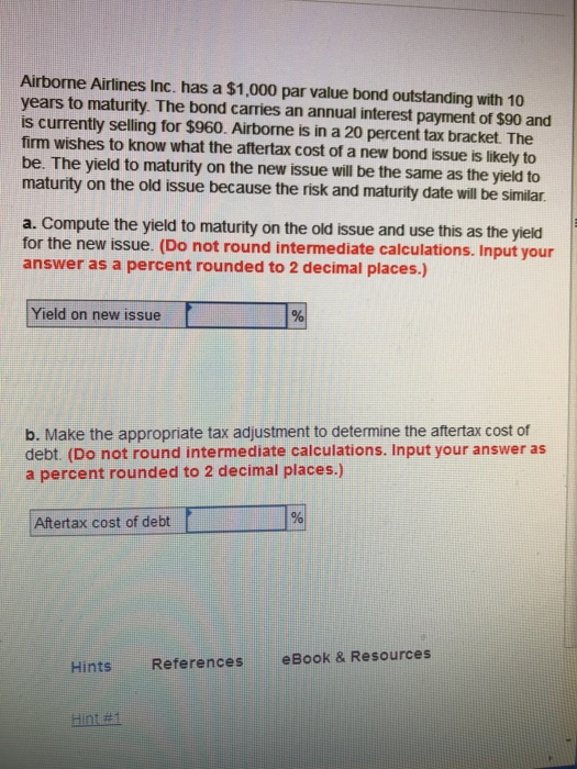 solved-airborne-airlines-inc-has-a-1-000-par-value-bond-chegg