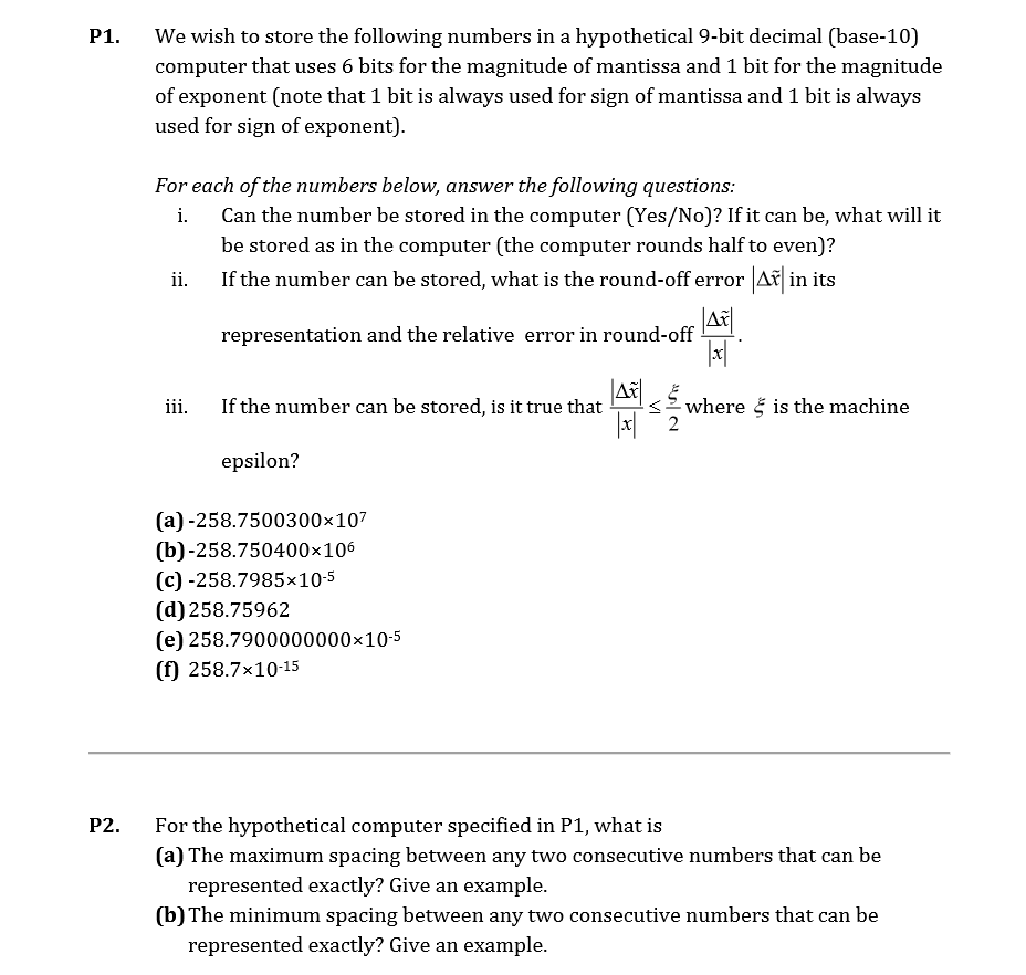 Solved We Wish To Store The Following Numbers In A Hypoth