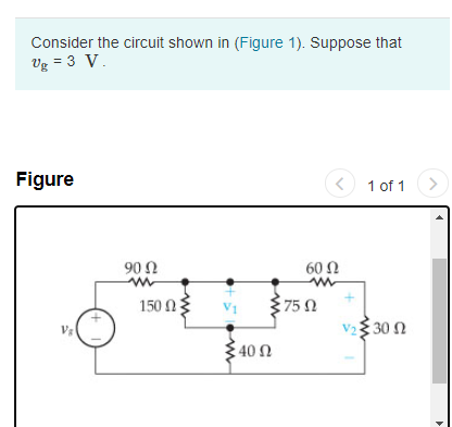 Solved Consider The Circuit Shown In (Figure 1). Suppose | Chegg.com