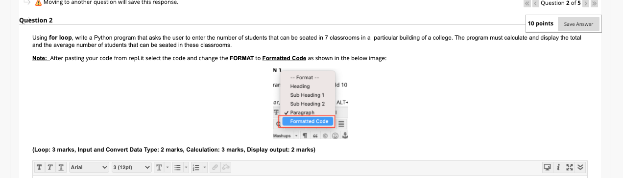 Solved Question 1 10 points Save Answer The Department of | Chegg.com