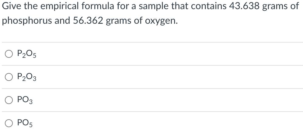 Solved A Chemical With An Empirical Formula Of Ch Is Found 5097