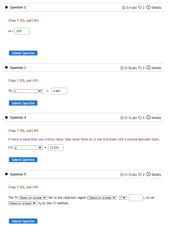 Below is the data used to answer the multiple choice | Chegg.com