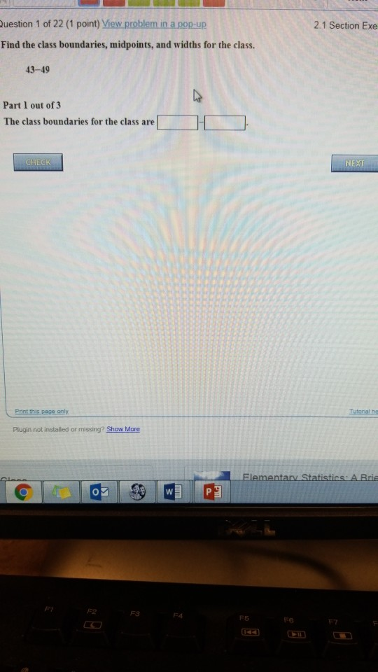 Solved 2.1 Section Exe Question 1 of 22 (1 point) View | Chegg.com