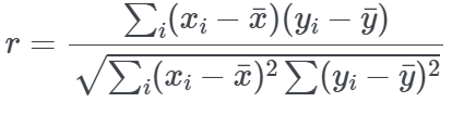 Solved implements Pearson's correlation equation as the | Chegg.com