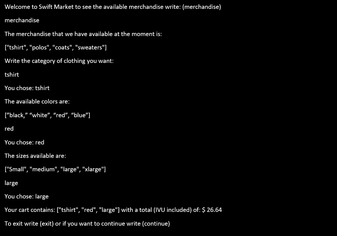 Solved Using the programming language Swift , make a program | Chegg.com