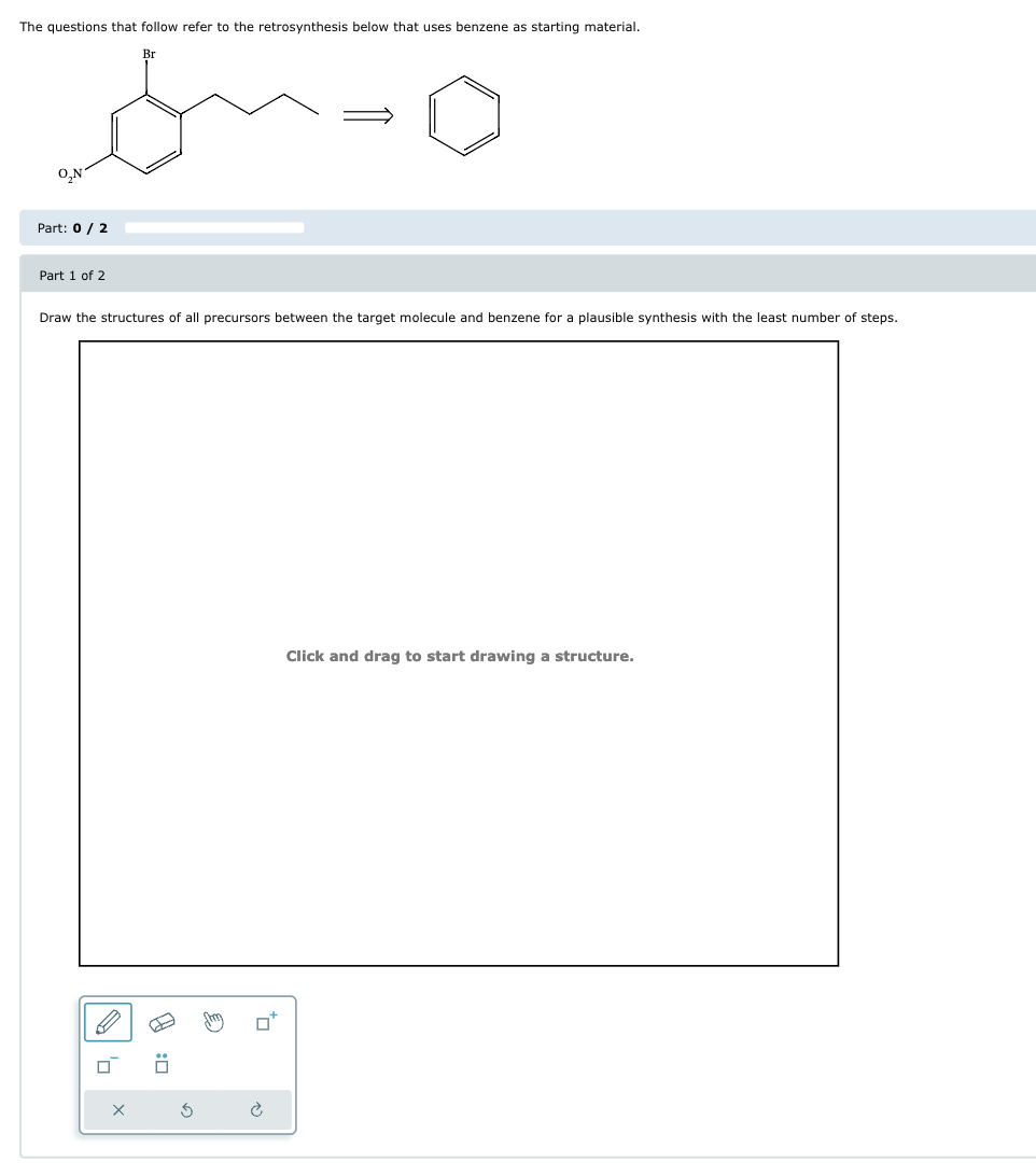 Solved The questions that follow refer to the retrosynthesis | Chegg.com