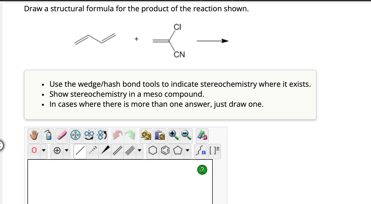 Solved Draw a structural formula for the product of the | Chegg.com