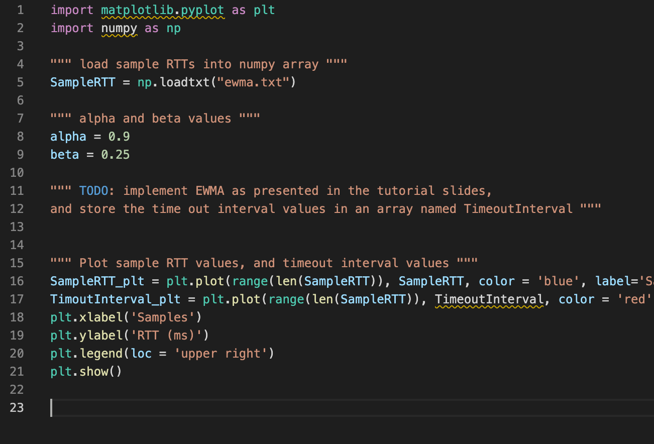 P2. Consider the exponential weighted moving average | Chegg.com