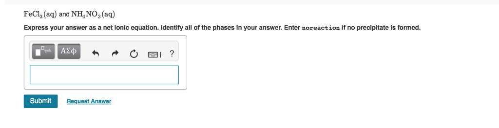 Solved iodic Table Enter a balanced equation for the | Chegg.com