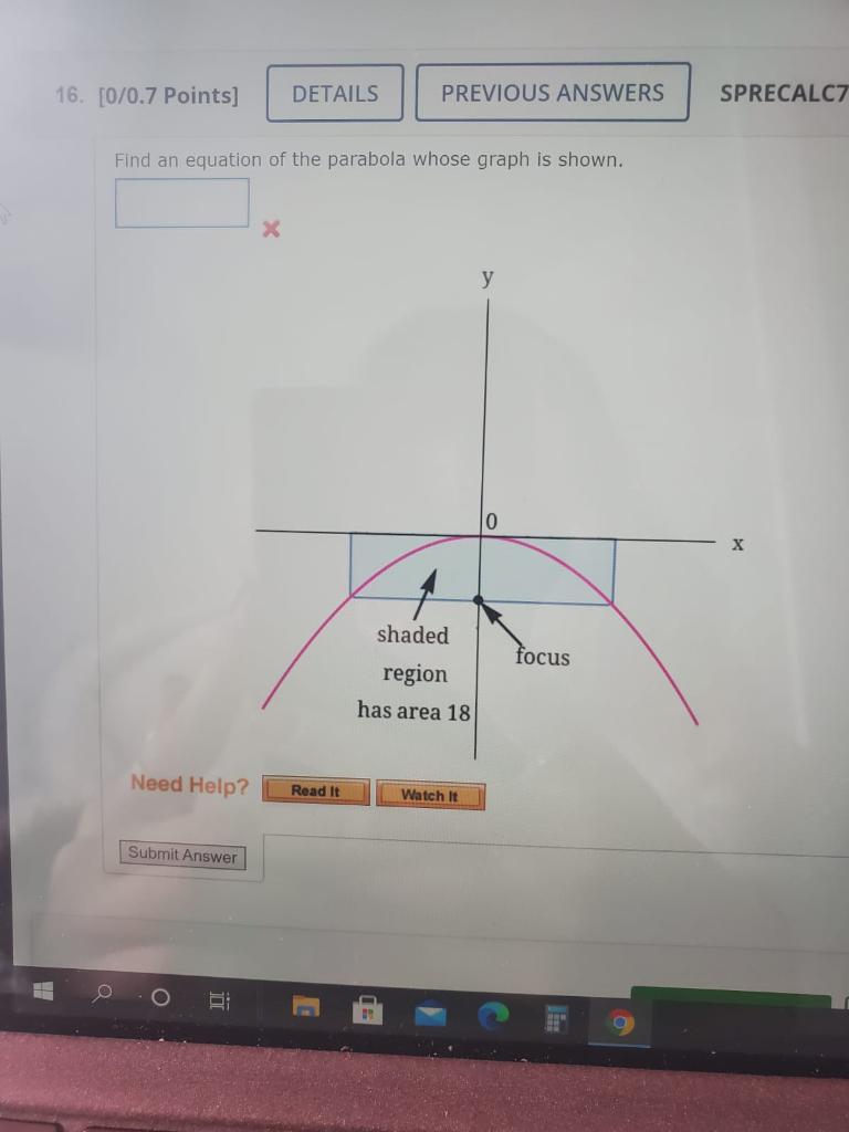 Solved Find an equation for the ellipse whose graph is | Chegg.com