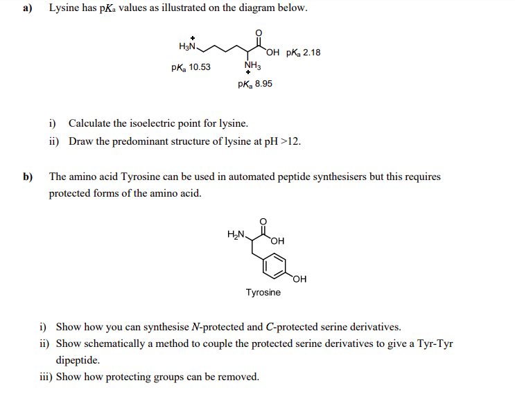 calculate pi of lysine calculate pi of lysine