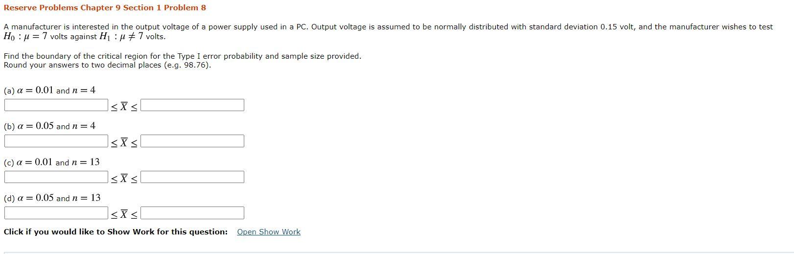 Solved Reserve Problems Chapter 9 Section 1 Problem 8 A | Chegg.com