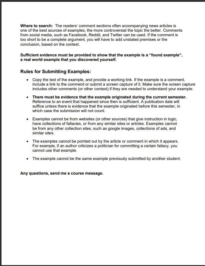 Examples Of Short Articles