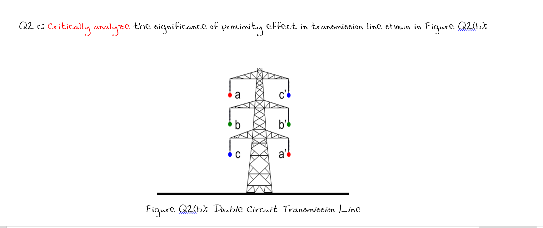 Solved About Transmission and Distribution Systems question