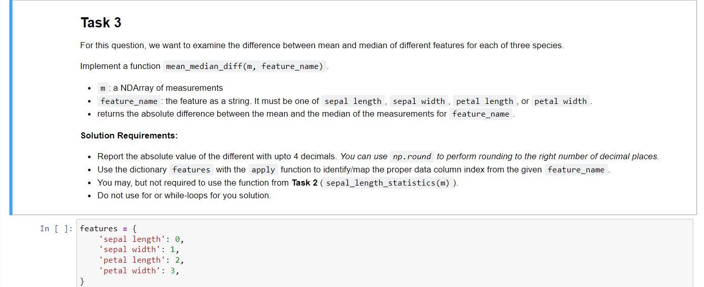Solved this is flower dataset of the sepal and petal of a | Chegg.com