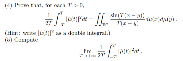 Let U Be A Borel Measure On R Such That U R Too Chegg Com