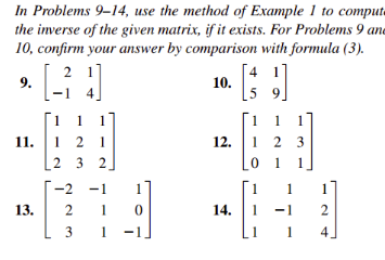 In Problems 9-14, use the method of Example I to | Chegg.com