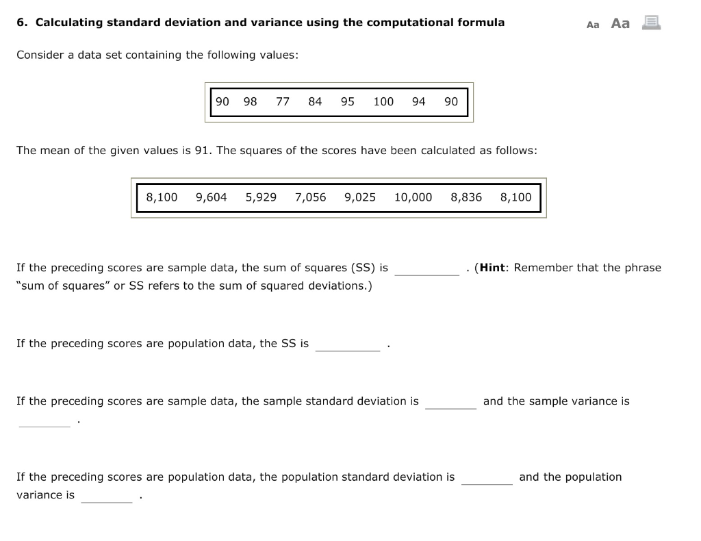 solved-6-calculating-standard-deviation-and-variance-using-chegg